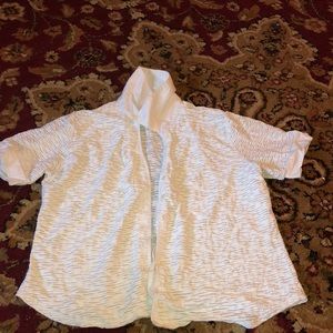 White button down dressy shirt